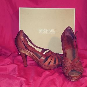 Slightly worn MK heels